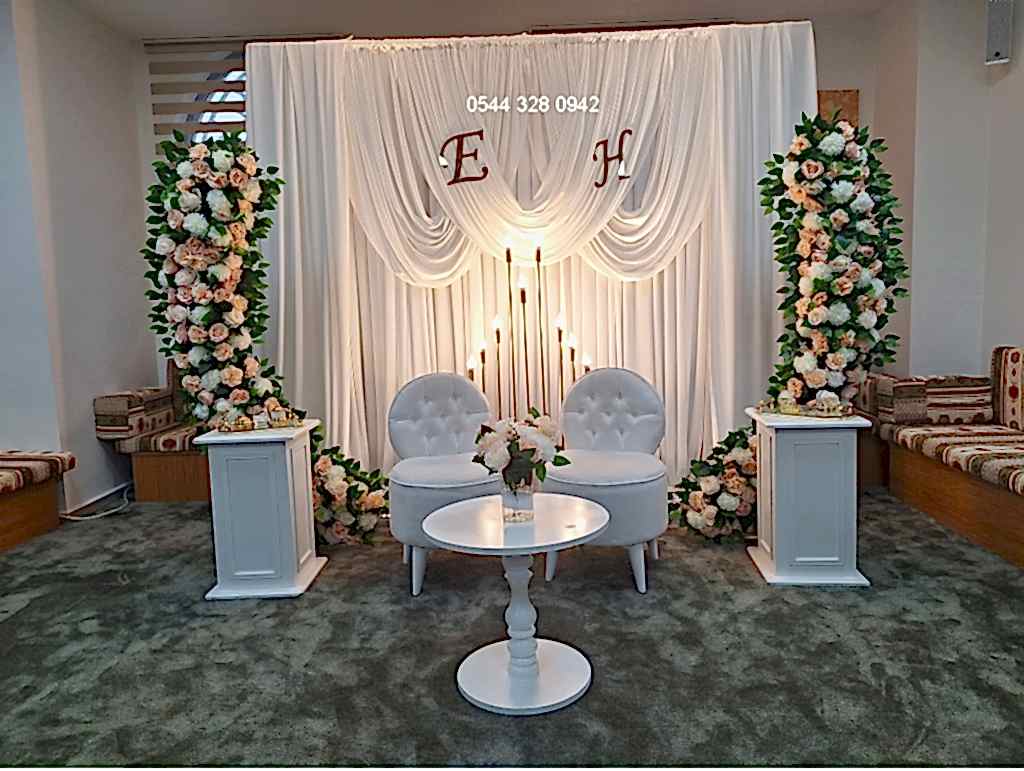 evde nişan organizasyonu