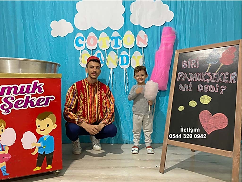 Pamuk Şeker Arabası Kiralama